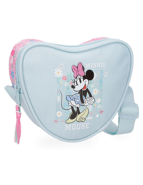 DISNEY BORSA A TRACOLLA CUORE HAPPY MINNIE