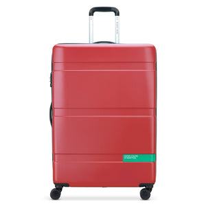 BENETTON E DELSEY PARIS Now Hardside - L (76 CM) rosso