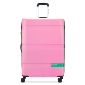 BENETTON E DELSEY PARIS Now Hardside - L (76 CM) rosa