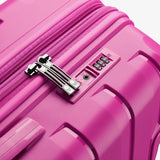 Roncato Skyline 2.0 Set di valigie 3 pezzi con espansione - Grande + Media + Cabina - Fucsia