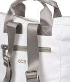 KCB Vegan Bags Zaino grande con timbro