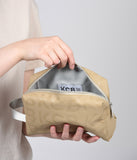 KCB Vegan Bags Borsa da toilette media con timbro