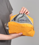 KCB Vegan Bags Borsa da toilette media con timbro