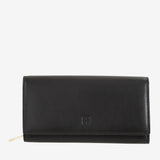 Dudu P.foglio donna pelle black lavender