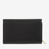 Dudu P.foglio donna pelle black lavender