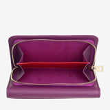 Dudu P.foglio donna pelle fucsia