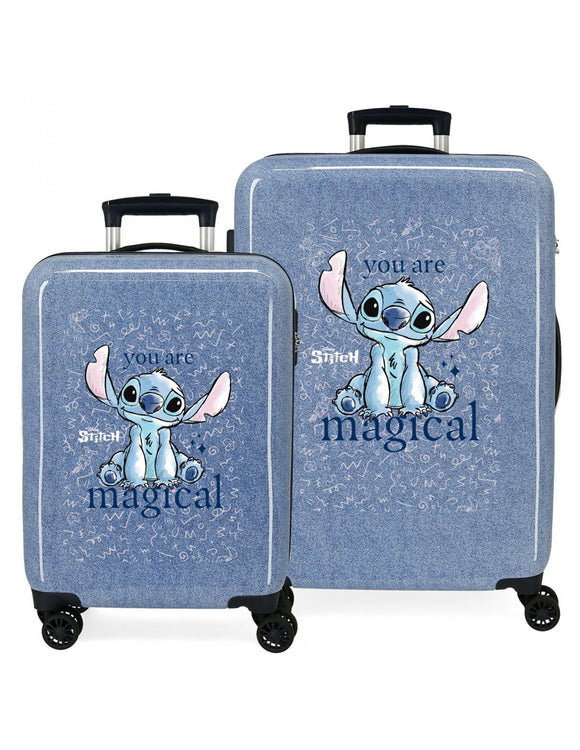 DISNEY STITCH YOU ARE MAGICA SET 2/VALIGIA 55-68 CM