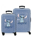 DISNEY STITCH YOU ARE MAGICA SET 2/VALIGIA 55-68 CM