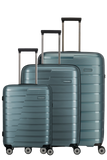 Travelite Set di valigette da 3 pezzi Blu