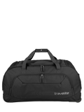 Travelite Kick Off Borsa da viaggio a rullo XL Nero