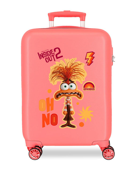 DISNEY VALIGIA DA CABINA RIGIDA INSIDE OUT 2 ANSIA 55 CM