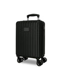 Movom Bagaglio a Mano Timber con Ruote Removibili 30 x 40 x 20 cm Nero