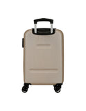 Roll Road Bagaglio a Mano Flex 38 x 55 x 20 cm in ABS C/ESP. Champagne