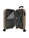 Roll Road Bagaglio a Mano Flex 38 x 55 x 20 cm in ABS C/ESP. Champagne