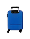Roll Road Bagaglio a Mano Flex 38 x 55 x 20 cm in ABS C/ESP. Blu Royal
