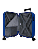 Roll Road Bagaglio a Mano Flex 38 x 55 x 20 cm in ABS C/ESP. Blu Royal