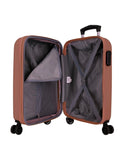 Roll Road Bagaglio a Mano Flex 38 x 55 x 20 cm in ABS C/ESP. Nude