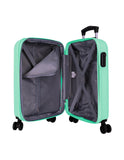 Roll Road Bagaglio a Mano Flex 38 x 55 x 20 cm in ABS C/ESP. Turchese