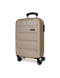 Roll Road Bagaglio a Mano Flex 38 x 55 x 20 cm in ABS C/ESP. Champagne