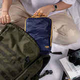 Cabin Zero Organizzatori da valigia Ultralight Packing Cube - Medium - 5.5L - Blue Shimmer